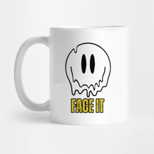 Melting Smiley Face Mug